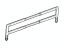 GM 84910985 Partition, Rear Compartment Trim