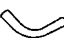 GM 15978339 Hose, Evaporation Emission System(Fuel Tank End), Rear
