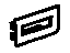 GM 22955402 Bezel, Mobile Telephone Radio