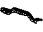 GM 25535195 Energy Absorber Bracket, Driver Side