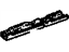 GM 25662848 Lower Reinforcement, Front Passenger Side