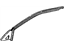 GM 25658025 Window Molding, Black, Front Upper Driver Side