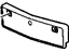 GM 25844535 Frame, License Plate, Front