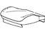 GM 22784705 Cushion Cover, Jet Black, Driver Side