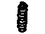 GM 96246534 Fuel Door Spring