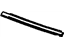 GM 10446537 Belt Weatherstrip, Black, Rear Driver Side