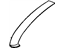 GM 10432842 Windshield Pillar Trim, Gray, Passenger Side