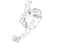 GM 84517825 Pedal, Brake