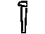 GM 89041520 Support, Seat Headrest