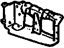 GM 25625266 Mount Panel, Passenger Side