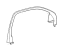 GM 22964463 Plate, Door Window, Black Carbon, Front