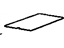 GM 25864944 Console Assembly Mat