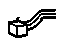 GM 12101821 Connector, Cigarette Lighter/Accessory Power Receptacle