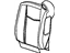GM 19123302 Seat Back Cover, Gray, Front