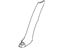 GM 22911857 Lower Quarter Trim, Driver Side