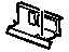 GM 10331254 Extension Support, Rear Passenger Side