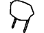 GM 20830481 Headrest, Rear
