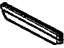 GM 12522242 Side Molding, Rear Center Passenger Side