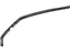 GM 22785436 Upper Molding, Front Driver Side
