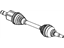 GM 25911621 Shaft, Front Wheel Drive Axle