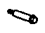 GM 12476925 Bolt, Ae7 - Front Split Bench (Except "D" Trim), Rear