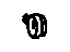 GM 94856624 Clamp