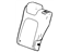 GM 42733952 Seat Back Assembly, Titanium, Rear