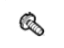 GM 11549052 Center Belt Assembly Lower Bolt, Front