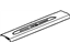 GM 15868989 Front Sill Plate, Titanium, Driver Side