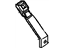 GM 12508407 Buckle, Black, Passenger Side
