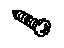 GM 94520320 Upper Center Pillar Trim Bolt