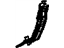 GM 10248918 Rear Molding Retainer, Front Passenger Side