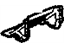 GM 20788167 Side Brace, Rear