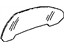 GM 10439232 Door Glass, Front Driver Side