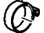 GM 11611700 Inner Boot Clamp, Front