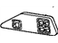 GM 20666041 Plate, Door Window, Front