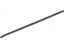 GM 25790460 Lower Weatherstrip, Passenger Side