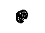 GM 6663706 Retainer, Brake Shoe Anchor Pinion, Rear