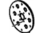 GM 12472777 Flywheel, Engine Clutch Pressure