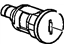 GM 12476272 Lock Cylinder
