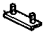 GM 10082731 Bumper Cover Retainer Plate, Driver Side