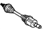 GM 26018518 Axle Shaft, Front Passenger Side