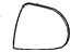 GM 12477709 Mirror Glass, Rear Passenger Side
