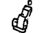GM 12513205 Ground Effects, Rear Driver Side
