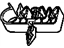 GM 15050269 Clip, Hydraulic Brake Pipe, Black, Front