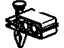 GM 11610033 Clip, Hydraulic Brake Pipe, Brown