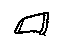 GM 25910540 Stone Guard, Driver Side