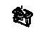 GM 10336004 Seat Cushion Pad Retainer, Rear