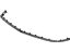 GM 14043087 Center Molding, Front