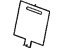 GM 15256488 Panel, Front Seat Lumbar, Driver Side